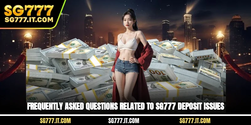 Frequently asked questions related to SG777 deposit issues