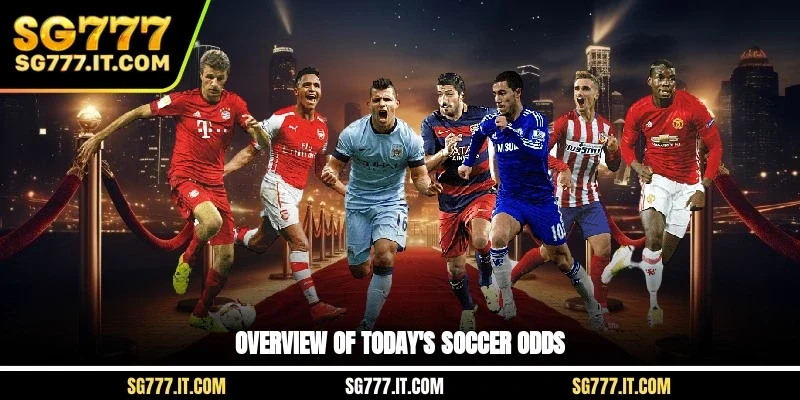 Overview of today's soccer odds
