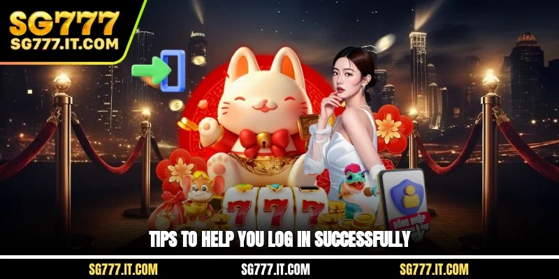 Tips to help you log in successfully