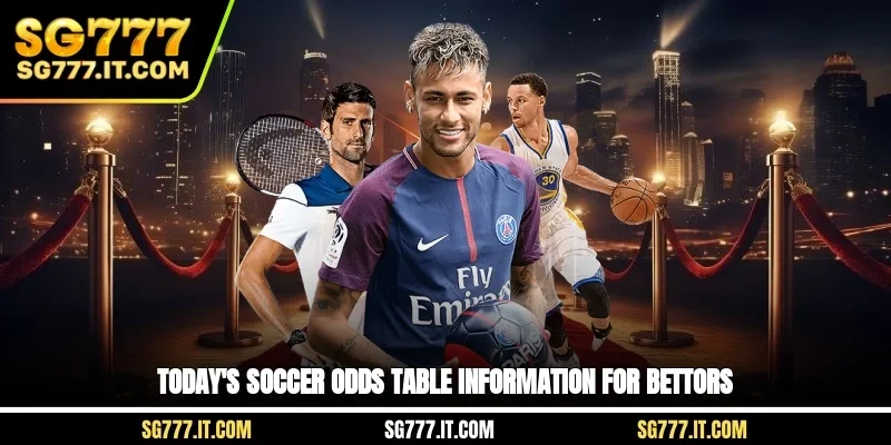 Update Today's Soccer Betting OddsEarliest of All Tournaments